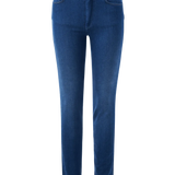 Vaqueros Push Up Destiny Skinny con lavado medio - ECRU