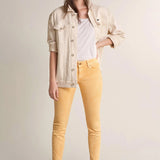 Vaqueros Push Up Wonder Capri Jacquard - ECRU