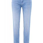 VAQUEROS PUSH UP WONDER SKINNY CINTURA MEDIA - ECRU