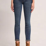 Vaqueros Push Up Wonder Skinny Thermolite - ECRU