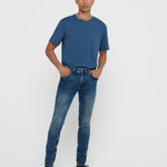 Vaqueros Skinny Warp - ECRU