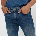 Vaqueros Skinny Warp - ECRU