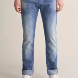 Vaqueros Slender Slim Carrot Premium Flex Vintage - ECRU