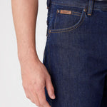 Vaqueros Texas Non Stretch Darkstone - ECRU