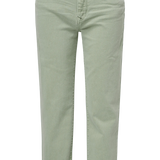 Vaqueros True Cropped Slim con color - ECRU