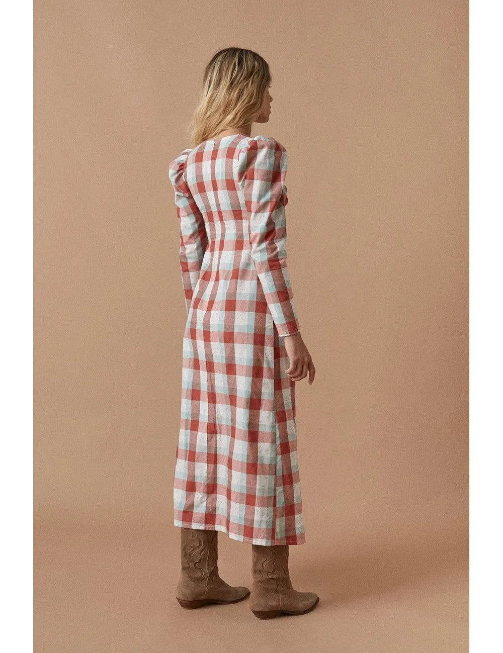 Vestido Africa - ECRU