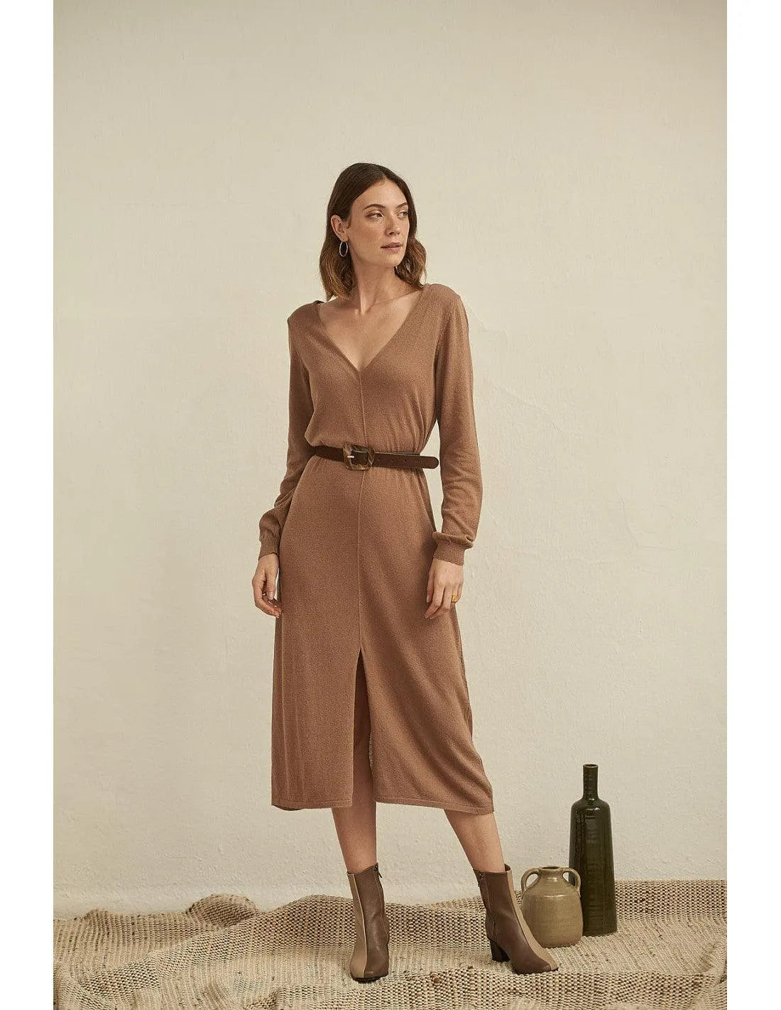 Vestido Banyan - ECRU