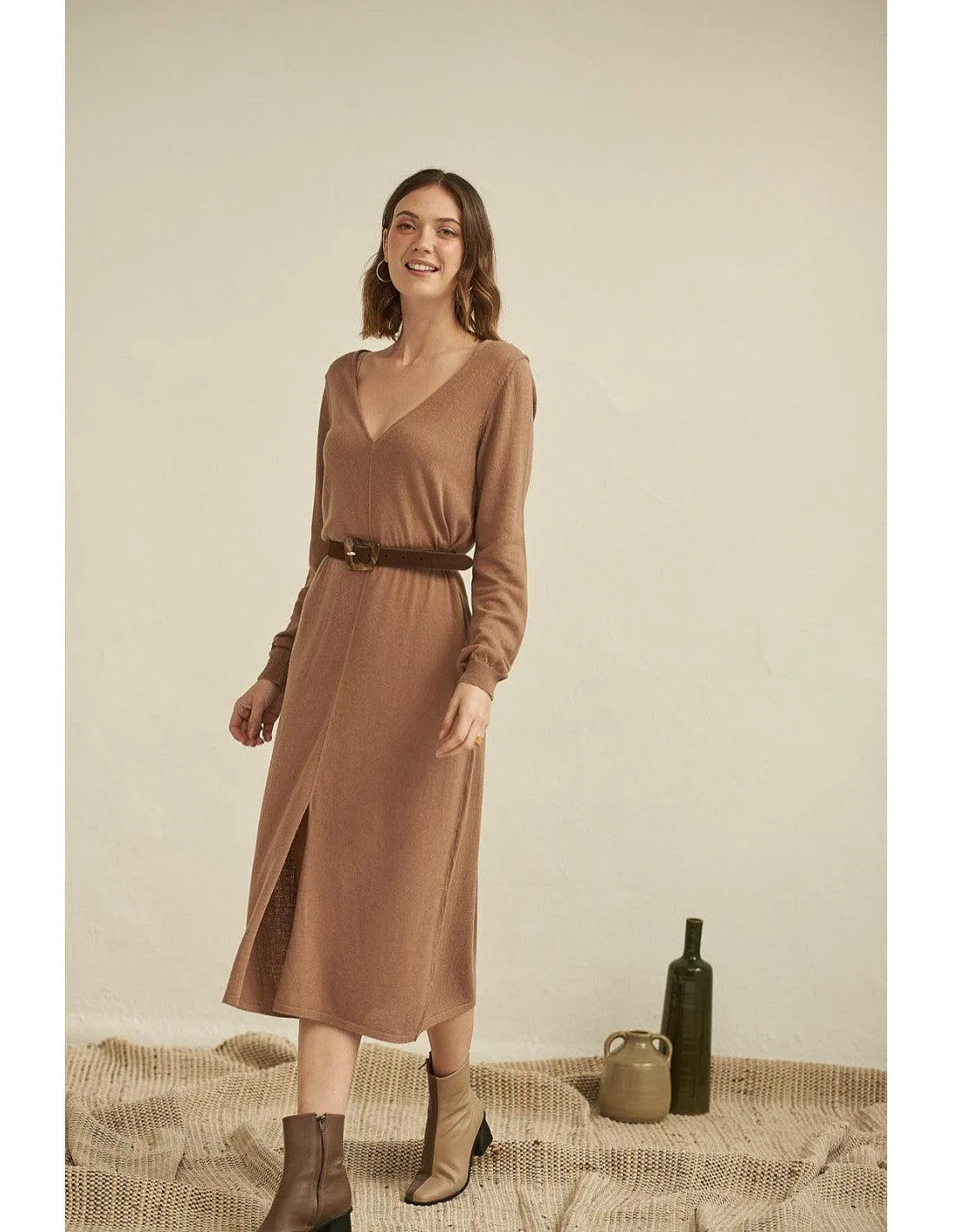 Vestido Banyan - ECRU