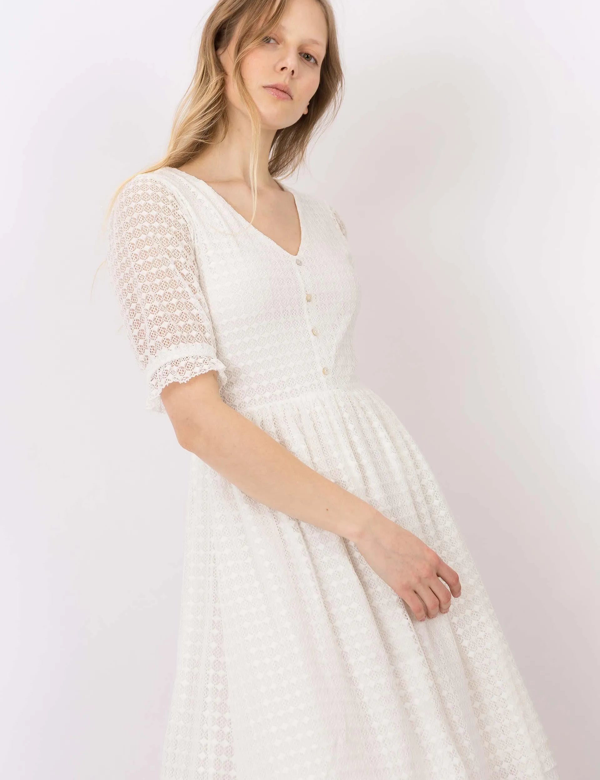 Vestido Beagle - ECRU