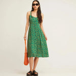 Vestido Botones Tirantes Jaune - ECRU