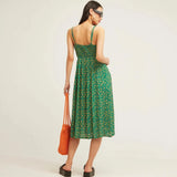 Vestido Botones Tirantes Jaune - ECRU