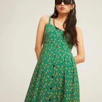 Vestido Botones Tirantes Jaune - ECRU