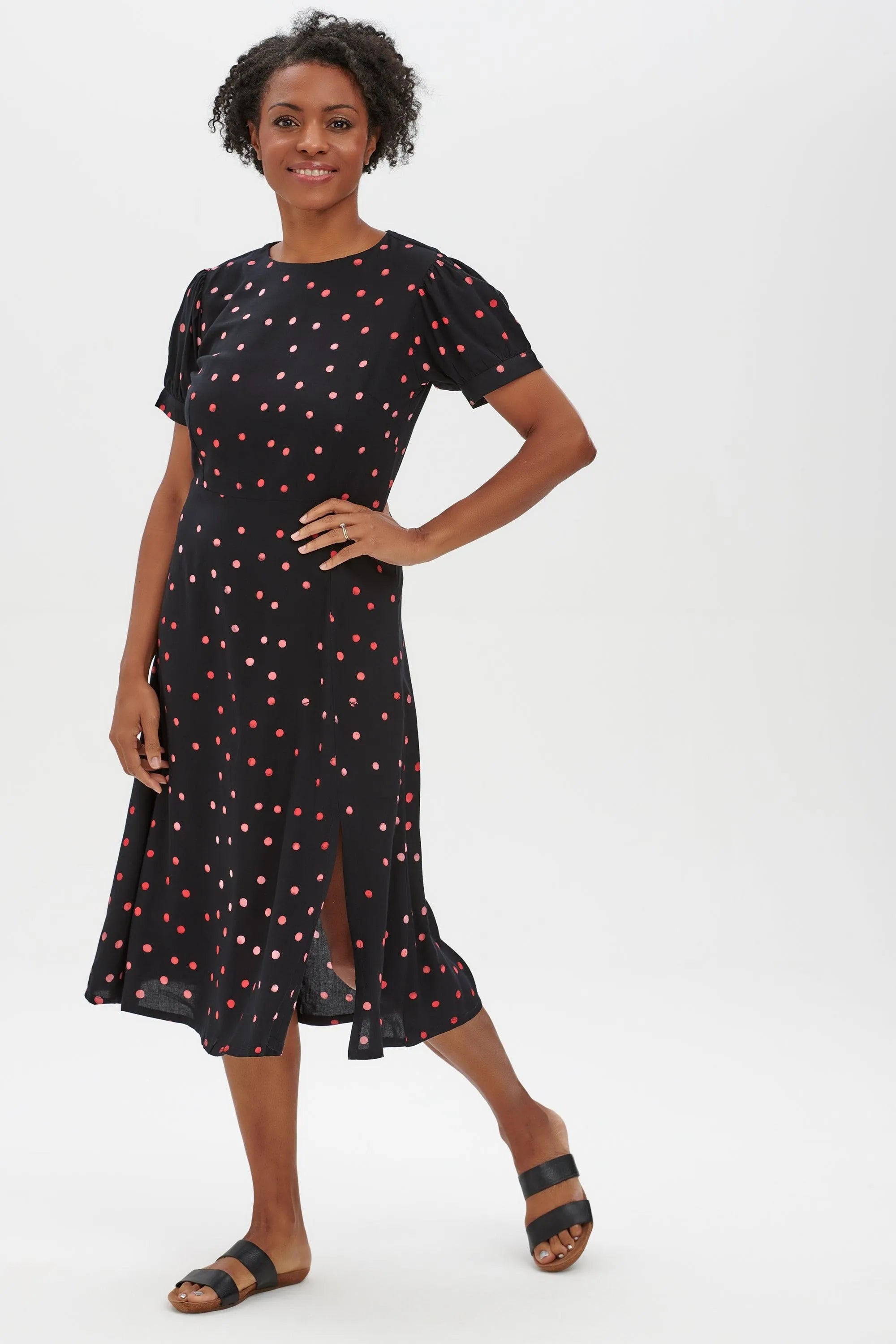 Vestido Camisero Abby Batik - ECRU