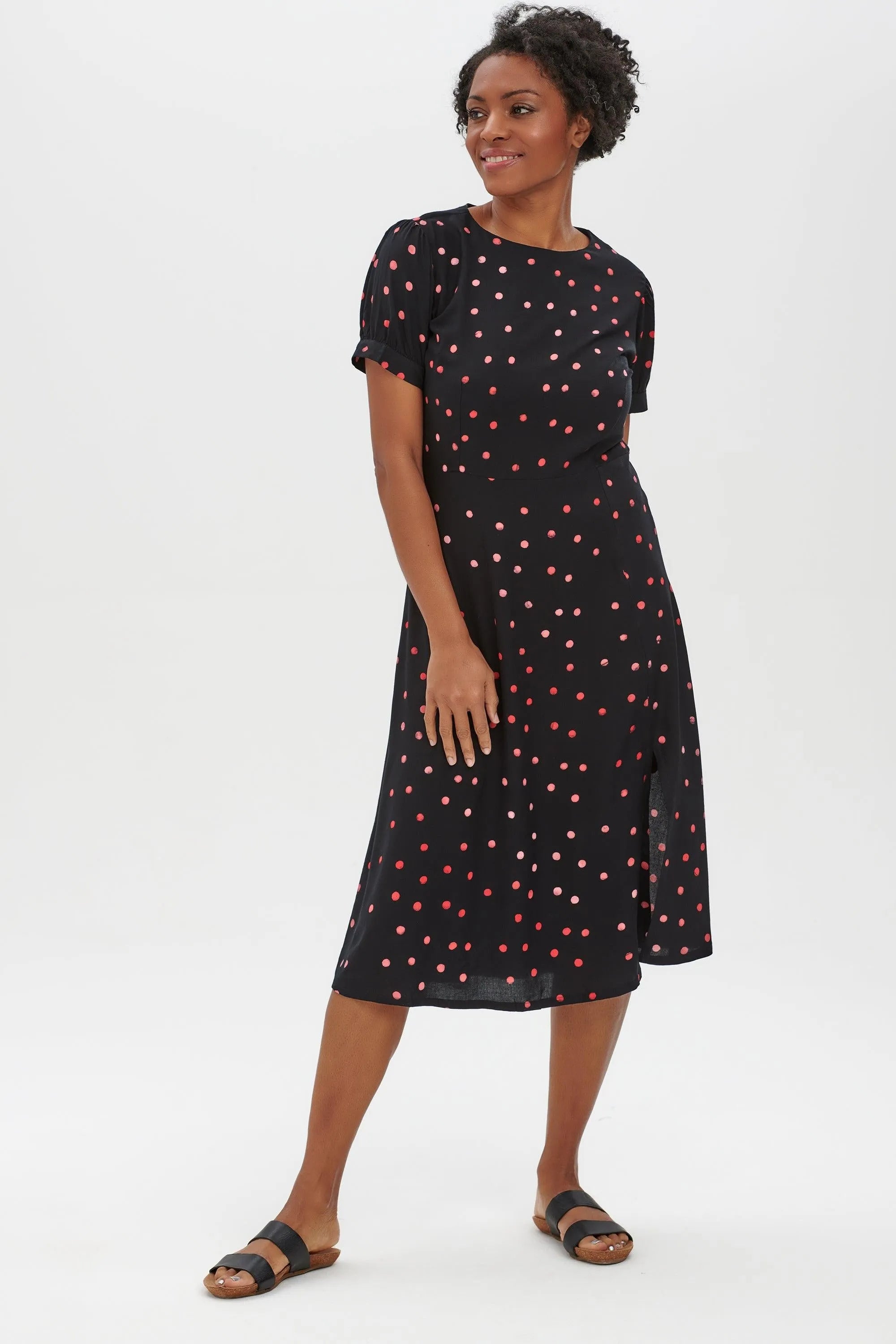 Vestido Camisero Abby Batik - ECRU