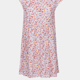 Vestido Camisero Estampado Floral Camilo 1 - ECRU