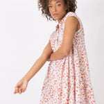 Vestido Camisero Estampado Floral Camilo 1 - ECRU