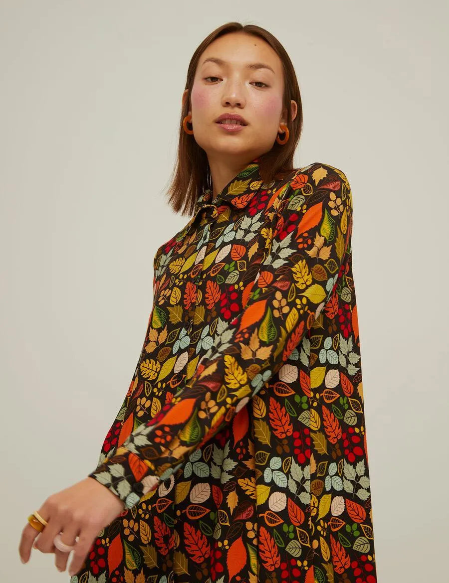 Vestido Camisero Fall - ECRU