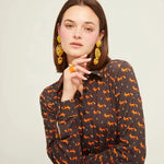 Vestido Camisero Fox - ECRU