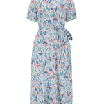 Vestido Camisero Lauretta Cream multi Lost Dinosaurs - ECRU