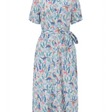 Vestido Camisero Lauretta Cream multi Lost Dinosaurs - ECRU