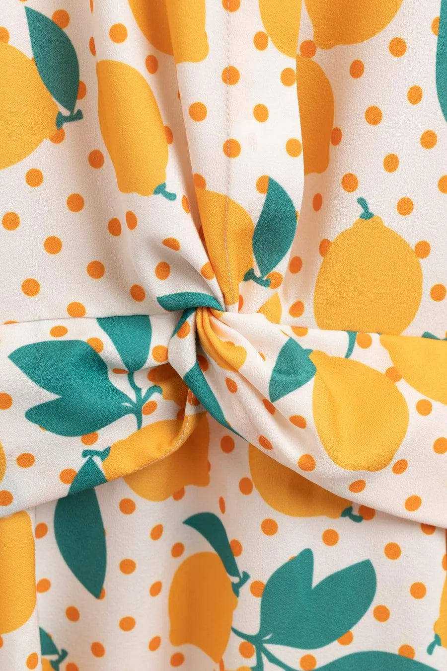 Vestido camisero limonero - ECRU