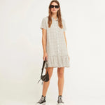 Vestido Camisero Manga Corta Birdie - ECRU