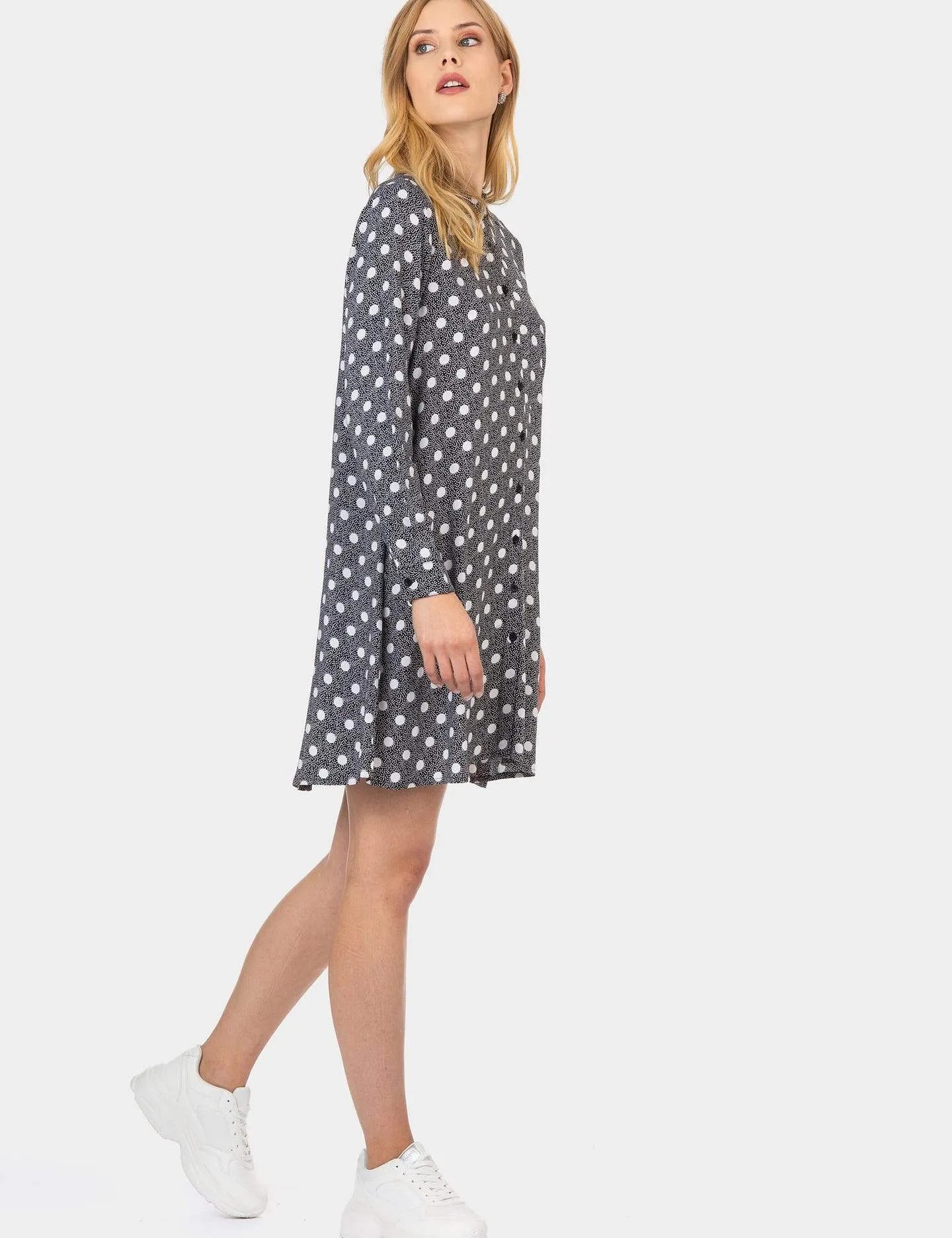 Vestido Camisero Osho 4 - ECRU