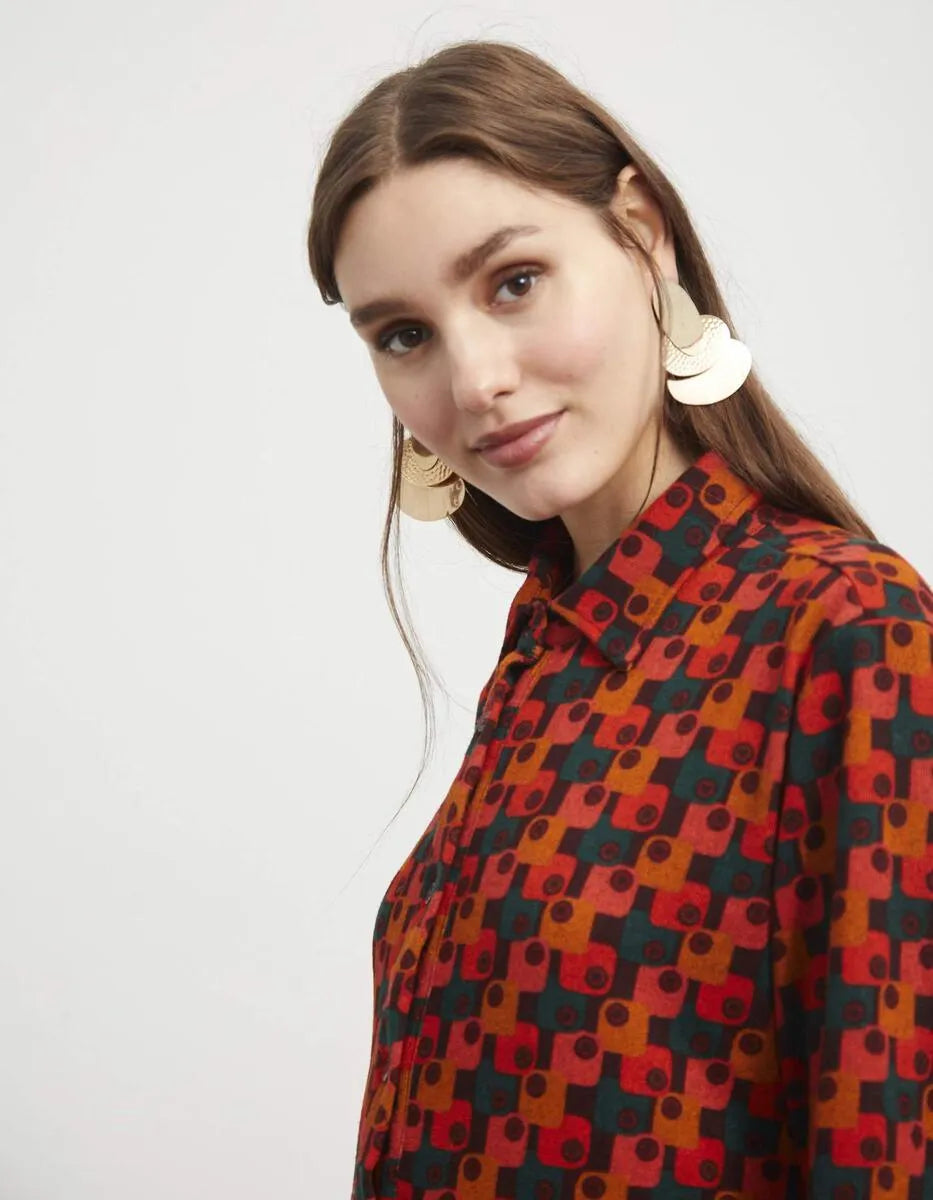 Vestido Camisero Tuile - ECRU