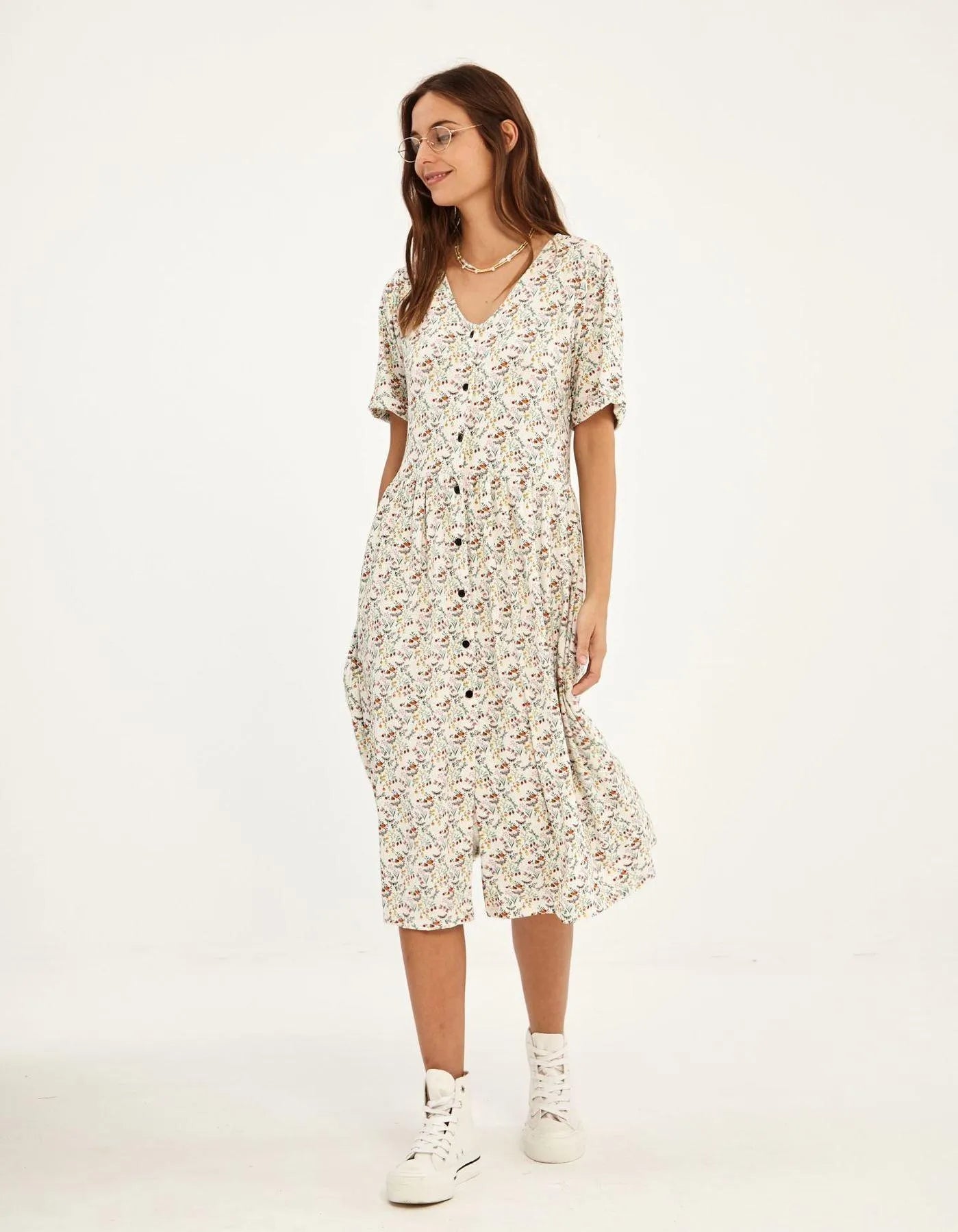 Vestido Camisero - ECRU