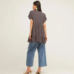 Vestido Camisero Volantes - ECRU