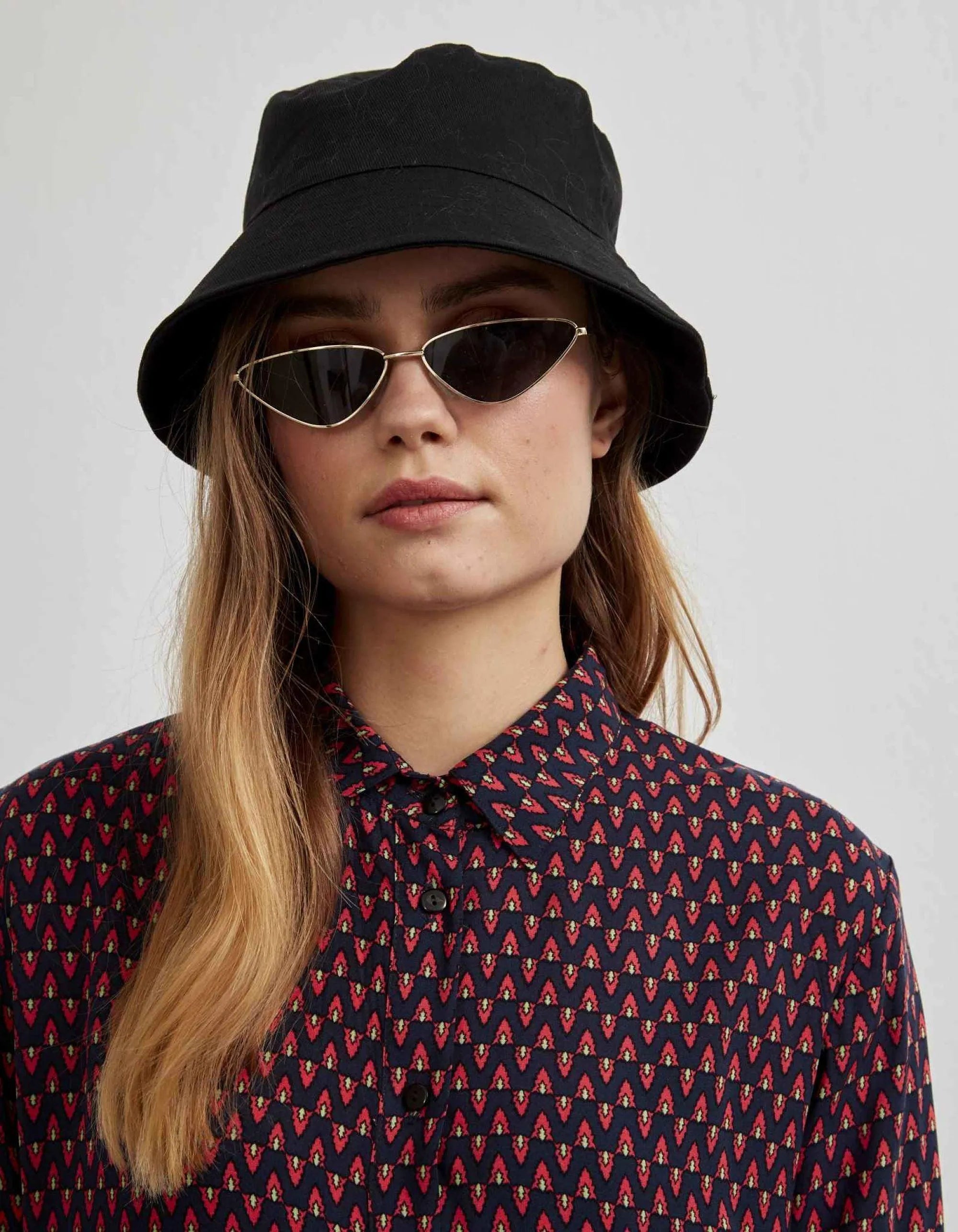 Vestido Camisero Zigz - ECRU