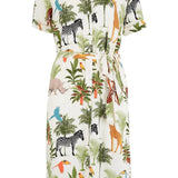 Vestido Camiseta Justine - ECRU