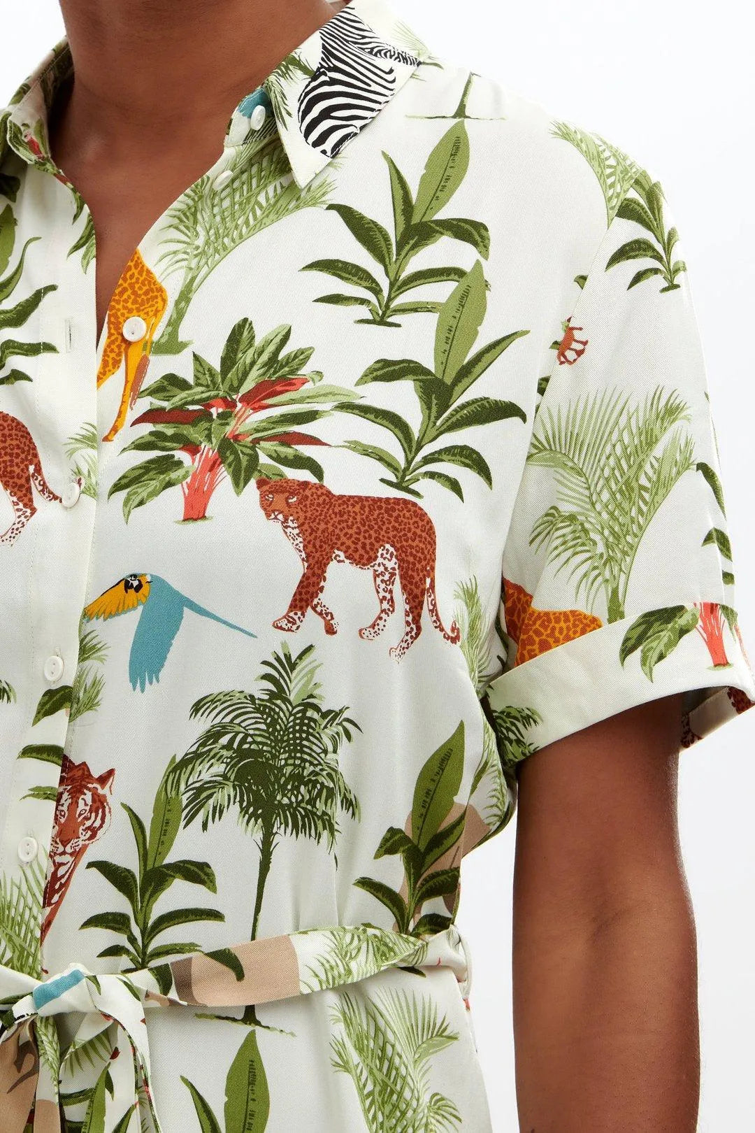 Vestido Camiseta Justine - ECRU