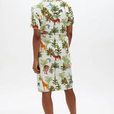 Vestido Camiseta Justine - ECRU