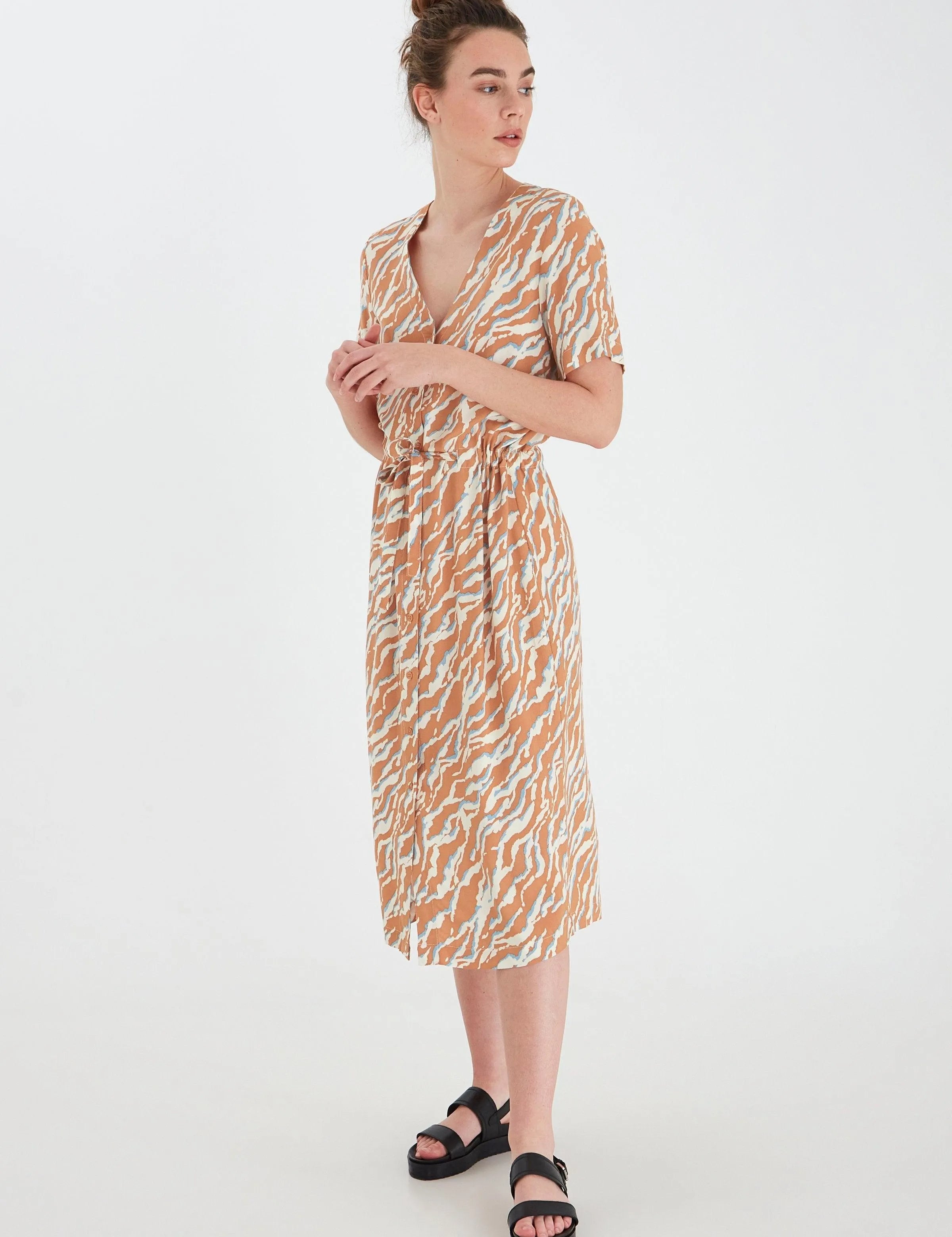 Vestido Cefalu - ECRU