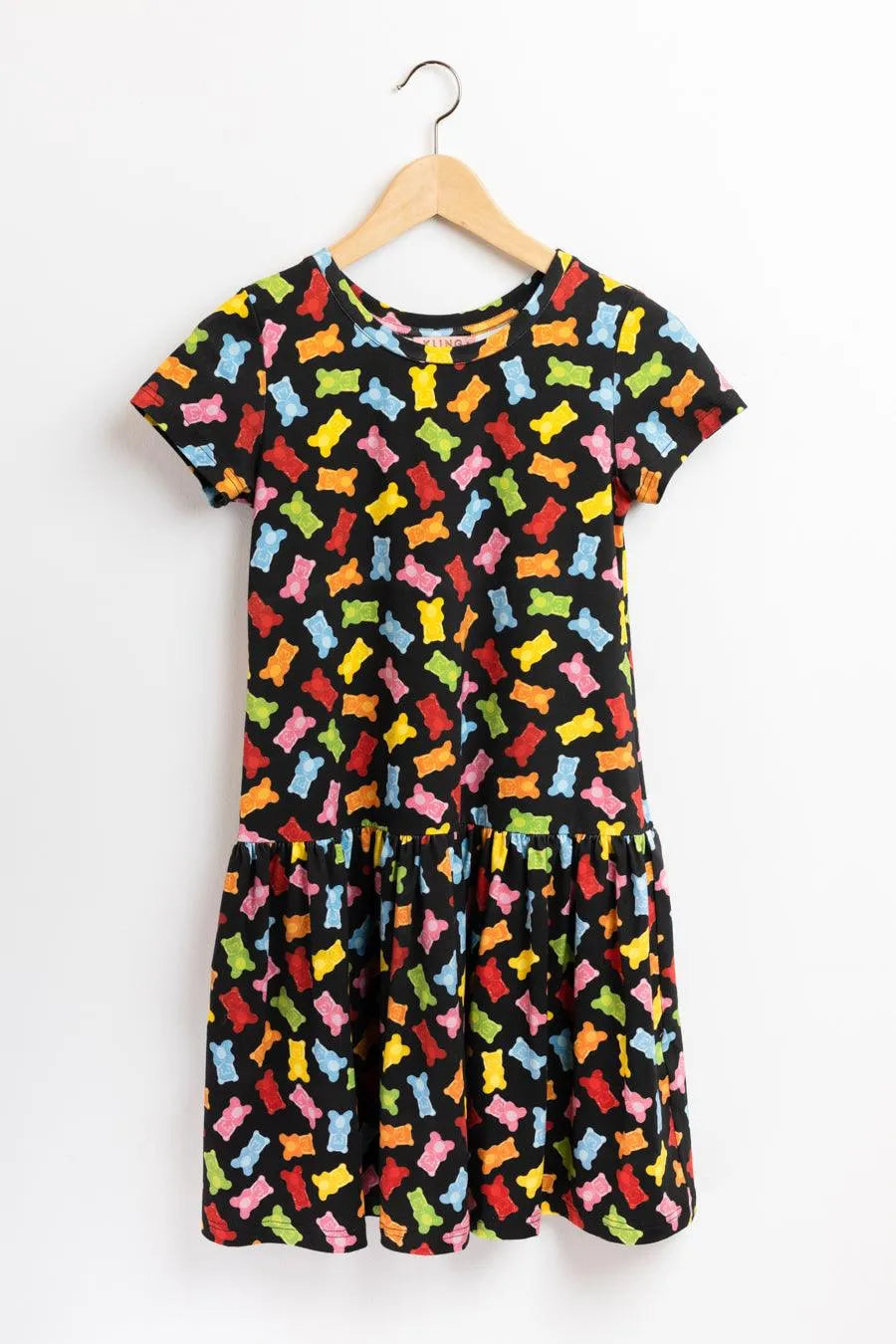Vestido corto Gummies - ECRU