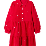 Vestido Corto Micropana - ECRU