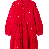 Vestido Corto Micropana - ECRU