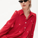 Vestido Corto Micropana - ECRU