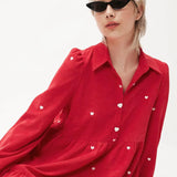 Vestido Corto Micropana - ECRU