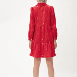 Vestido Corto Micropana - ECRU