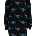 Vestido de Punto Jaida Negro, Happy Herbivore - ECRU