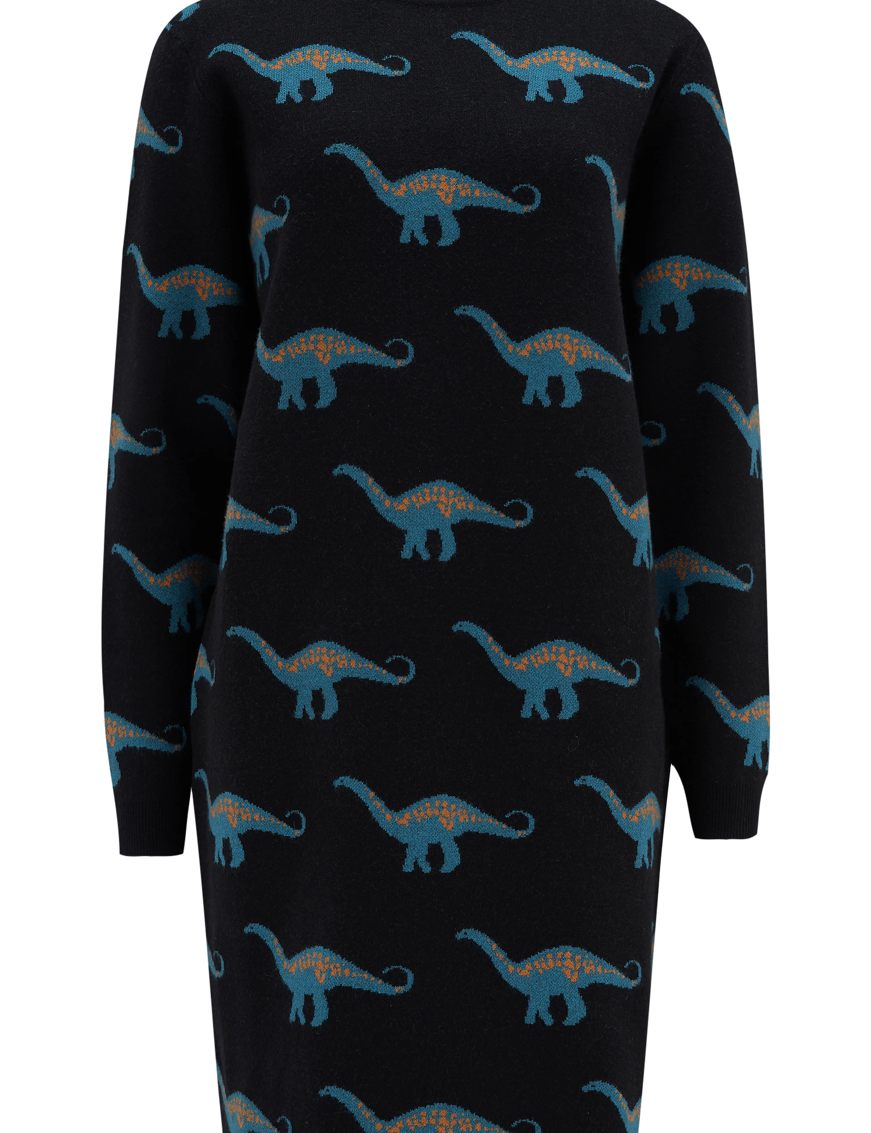 Vestido de Punto Jaida Negro, Happy Herbivore - ECRU