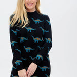 Vestido de Punto Jaida Negro, Happy Herbivore - ECRU