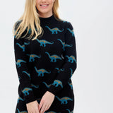 Vestido de Punto Jaida Negro, Happy Herbivore - ECRU