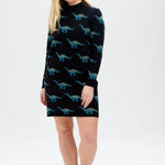 Vestido de Punto Jaida Negro, Happy Herbivore - ECRU