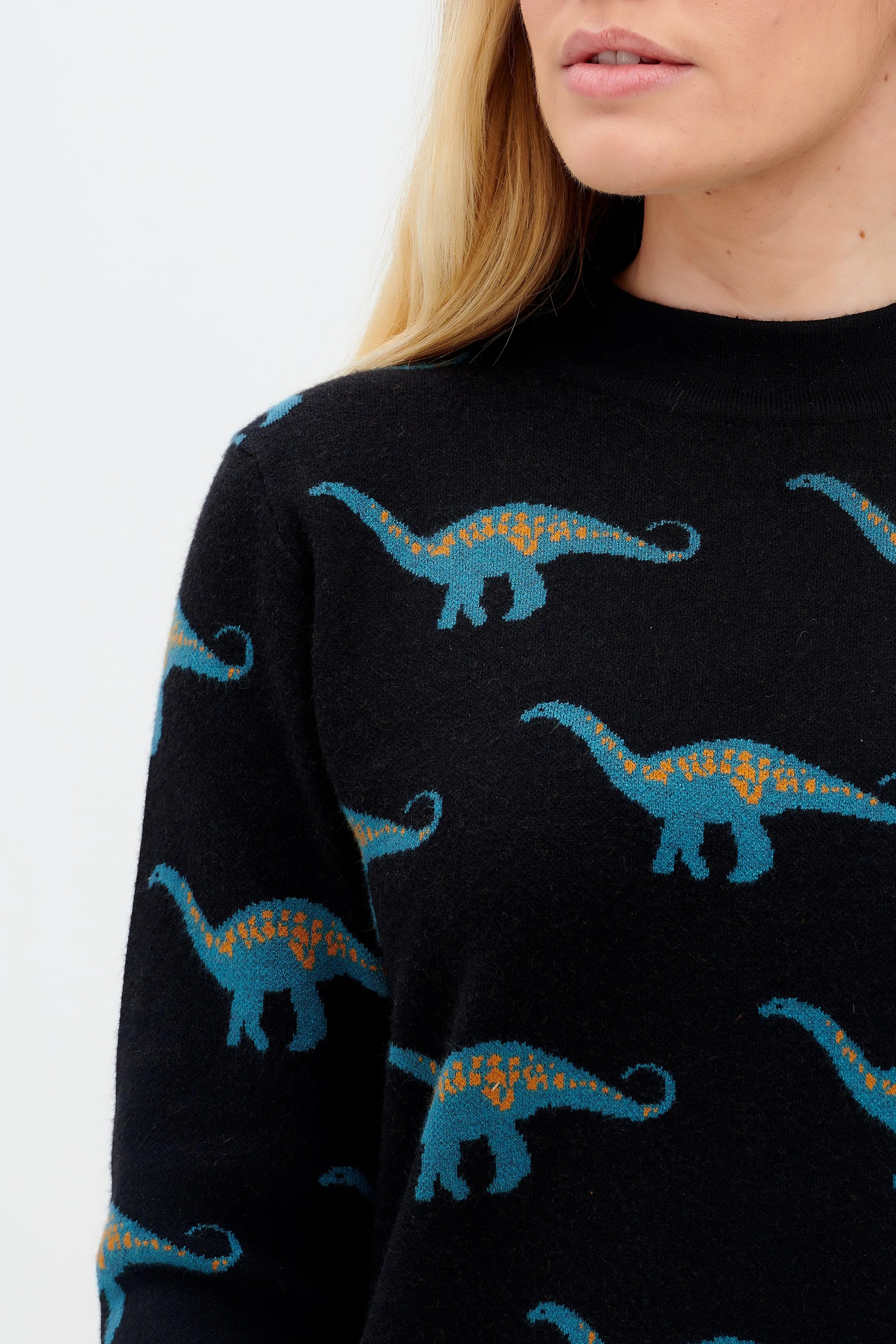 Vestido de Punto Jaida Negro, Happy Herbivore - ECRU