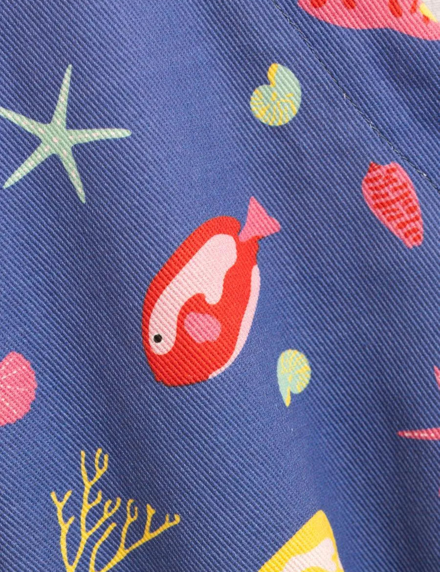 Vestido Denim Peces - ECRU