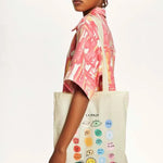 Vestido denim tie-dye polo - ECRU