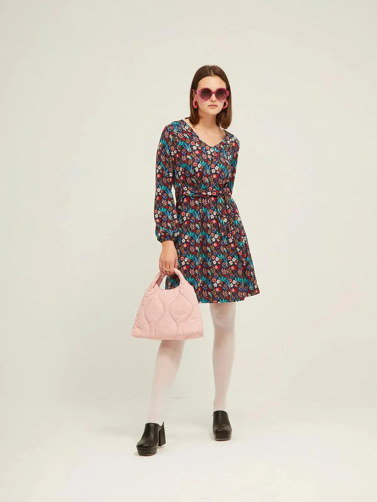 Vestido Easy Cinturón Garden - ECRU